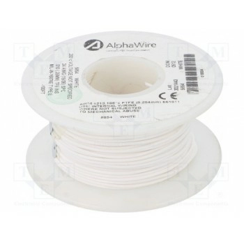 Провод UL AWM 1213 многопров Cu 24AWG ALPHA WIRE 5854-WH005