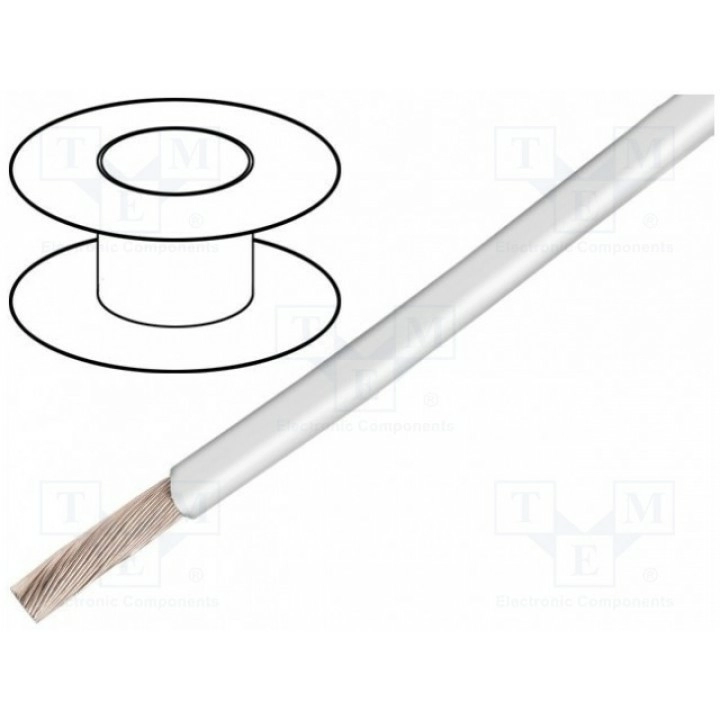 Провод EcoGen™EcoWire®UL AWM 11028 ALPHA WIRE 6719 WH005 (6719-WH005)
