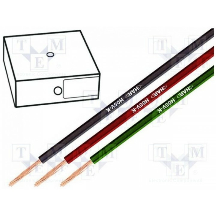 Провод H05V-K многопров Cu LAPP KABEL 4510091 (H05V-K1X0.5OR)