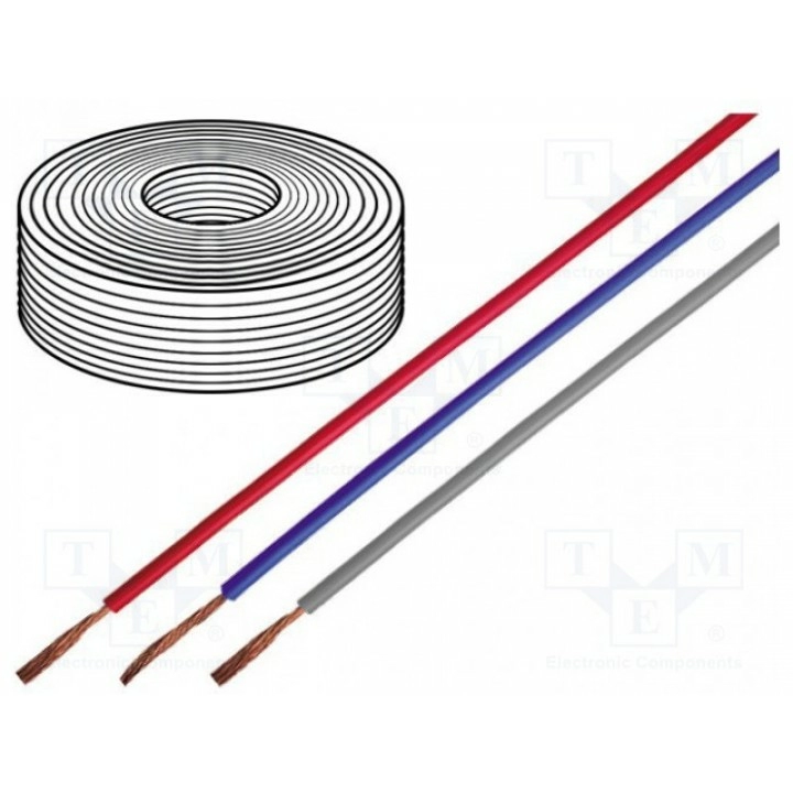 Провод H05Z-K многопров Cu LAPP KABEL 4725093 (H05Z-K90-1X1OR)