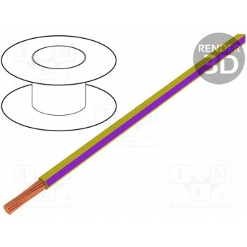 Провод LgY многопров Cu BQ CABLE LGY1.0-YL-VI