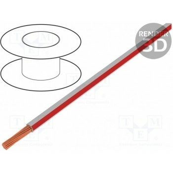 Провод LgY многопров Cu BQ CABLE LGY1.5-WH-RD
