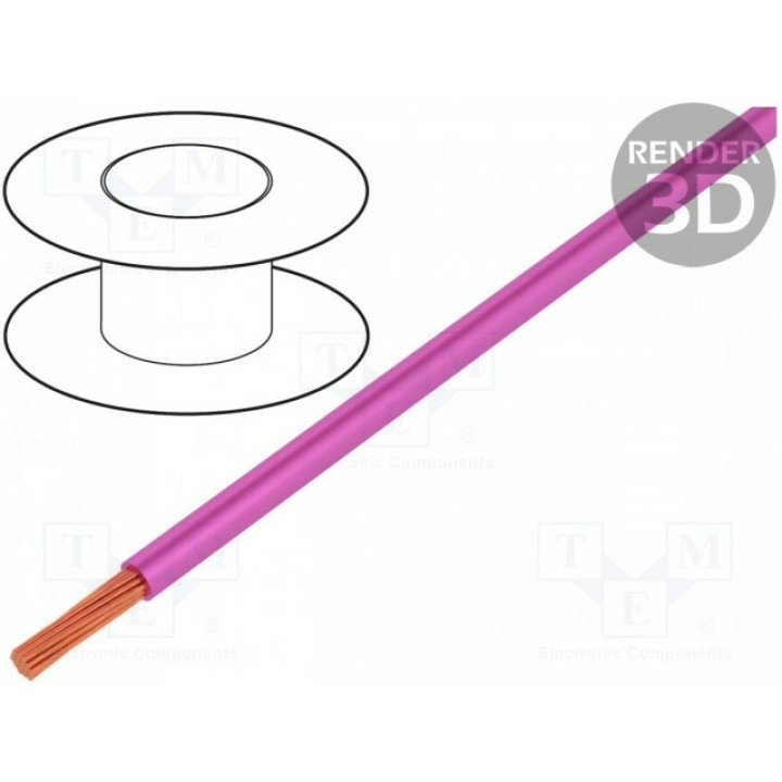Провод LgY многопров Cu 25мм2 BQ CABLE LGY2.5-PK (LGY2.5-PK)
