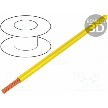 Провод TLY многопров Cu 022мм2 желтый BQ CABLE TLY0.22-YL