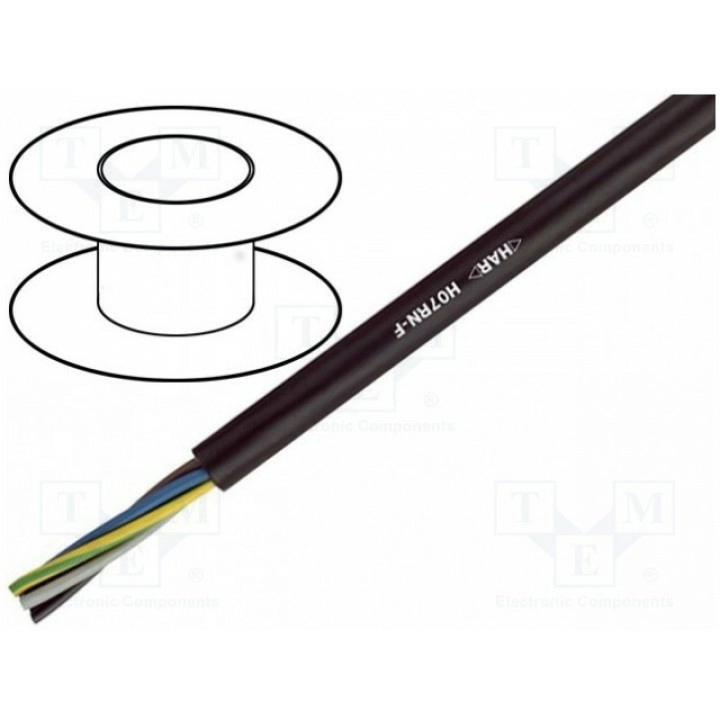 Провод H07RN-F многопров Cu LAPP KABEL 4533002 (H07RN-F-EV-1X4)