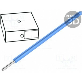 Провод SiD однопров Cu 05мм2 HELUKABEL SID0.50-BL