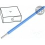 Провод SiD однопров Cu 05мм2 HELUKABEL 46303 (SID0.50-BL)