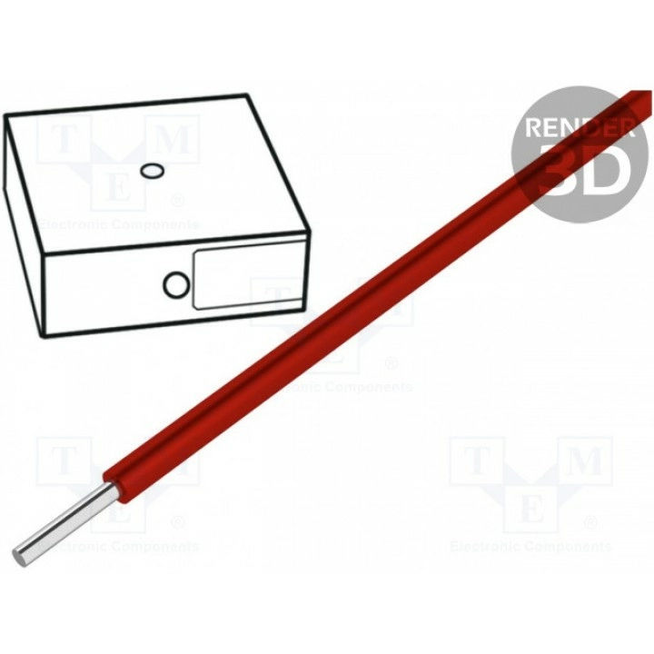 Провод SiD однопров Cu HELUKABEL 46402 (SID0.75-RT)