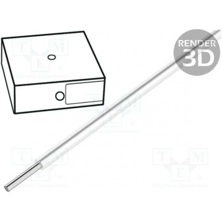Провод SiD однопров Cu 1мм2 HELUKABEL 46505 (SID1.00-WH)