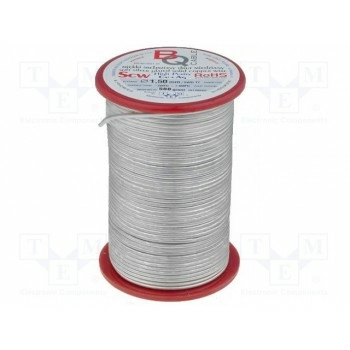 Посеребренная медная проволока BQ CABLE SCW-0.35-500