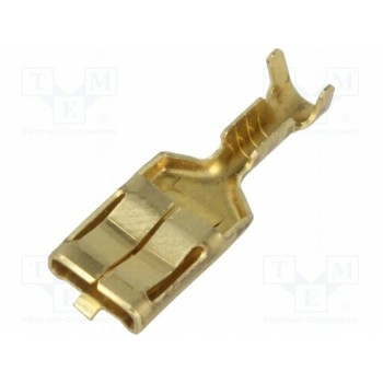 Наконечник плоский 6,3мм TE Connectivity 1544503-1