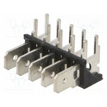 Наконечник плоский 6,4мм KEYSTONE 7805