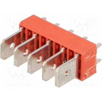 Наконечник плоский 6,4мм KEYSTONE 7820
