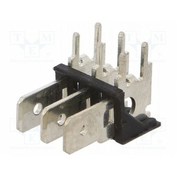 Наконечник плоский 6,4мм KEYSTONE 7823