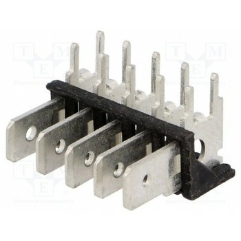 Наконечник плоский 6,4мм KEYSTONE 7825