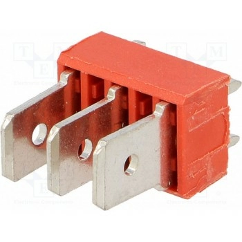 Наконечник плоский 6,4мм KEYSTONE 7828