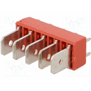 Наконечник плоский 6,4мм KEYSTONE 7830