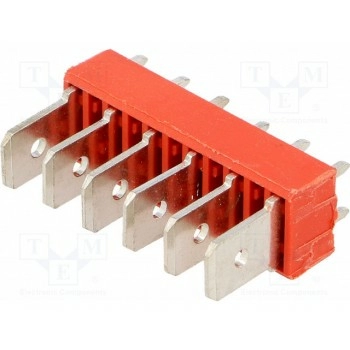 Наконечник плоский 6,4мм KEYSTONE 7831