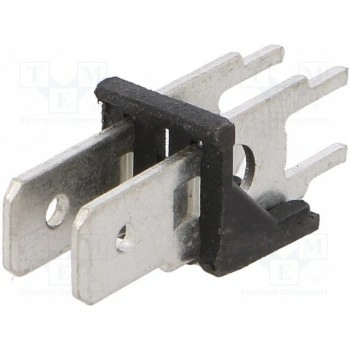 Наконечник плоский 6,3мм KEYSTONE 7832