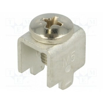 Наконечник винтовой зажим tht,зажим под винт FIX&FASTEN PCB-50M5F