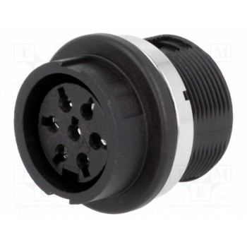 Гнездо din AMPHENOL T 3437 000