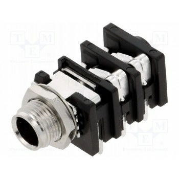 Гнездо jack 6,35мм AMPHENOL ACJS-MHOM