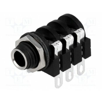 Гнездо jack 6,35мм AMPHENOL ACJS-MHS