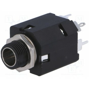 Гнездо jack 6,35мм AMPHENOL ACJS-MIV-5