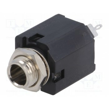 Гнездо jack 6,35мм AMPHENOL ACJS-MN-3