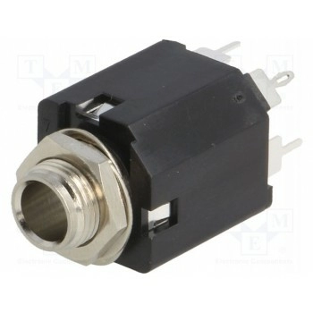 Гнездо jack 6,35мм AMPHENOL ACJS-MN-5