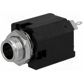 Гнездо jack 6,35мм AMPHENOL ACJS-MV-3