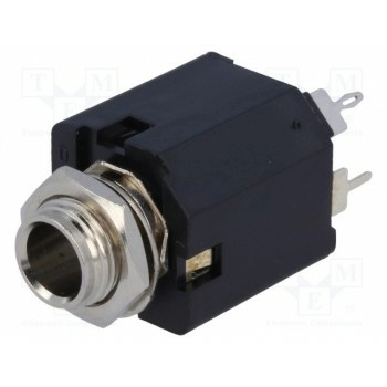 Гнездо jack 6,35мм AMPHENOL ACJS-MV-3S