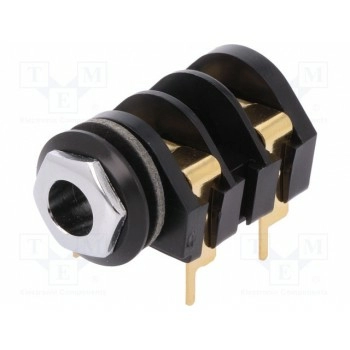 Гнездо jack 6,35мм CLIFF CL1308G