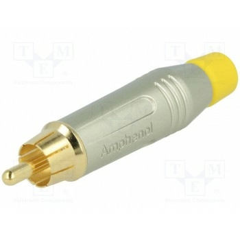 Вилка rca AMPHENOL ACPR-SYL