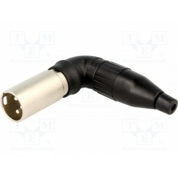 Вилка xlr AMPHENOL AC3MBR