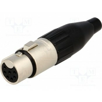 Вилка xlr AMPHENOL AC7FJ