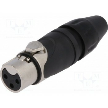 Вилка xlr AMPHENOL AX3F