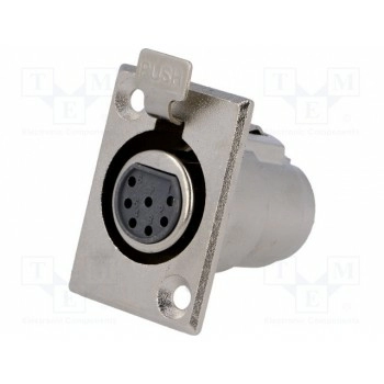Гнездо xlr NINIGI XLR-7G-C