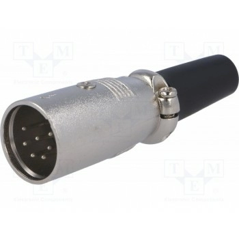 Вилка xlr NINIGI XLR-7W