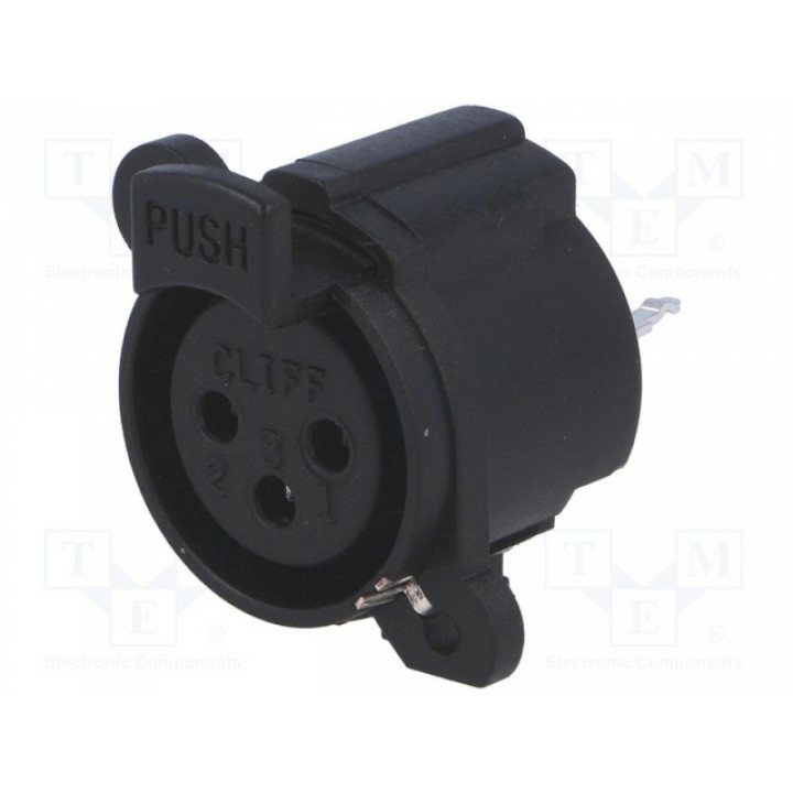Гнездо xlr CLIFF XNACF3V (CP300284) (CP300284)