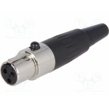 Вилка xlr mini   