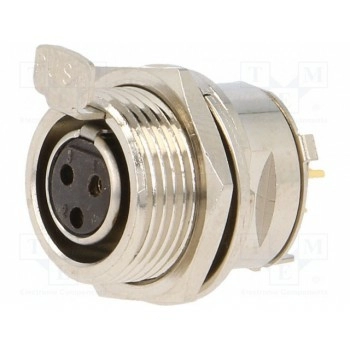Гнездо xlr mini AMPHENOL AG3FCE