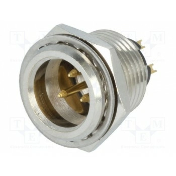 Гнездо xlr mini AMPHENOL AG3MCC