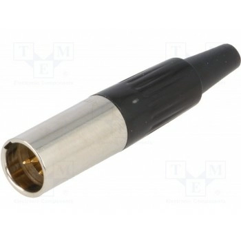 Вилка xlr mini AMPHENOL AG4M