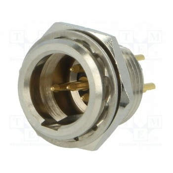 Гнездо xlr mini AMPHENOL AG4MCC