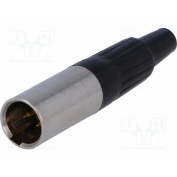 Вилка xlr mini NINIGI MXLR-3W