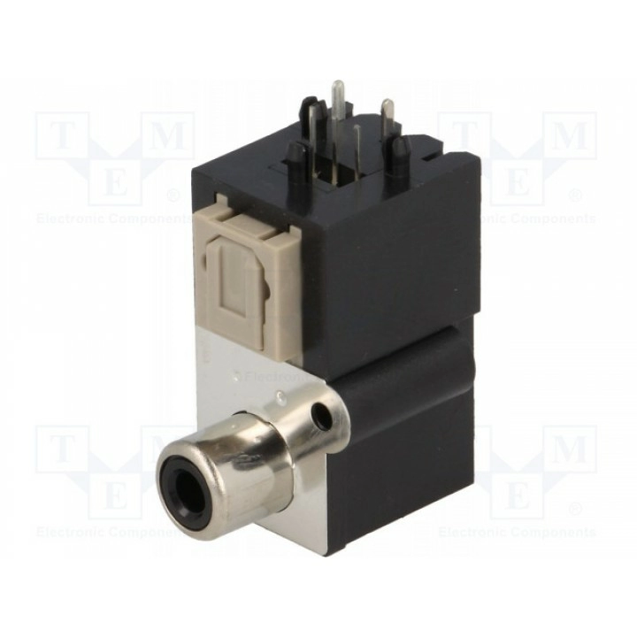Разъем оптические (toslink) + rca с крышкой CLIFF OTJ-6 FCR684206T (FC684206T)