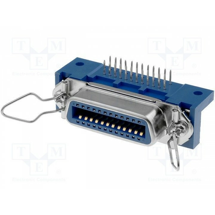 Разъем centronics гнездо CONNFLY DS1079-F240BS (CENTR-124K)
