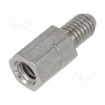 Винт с внутр.и внеш.резьбой m3,unc4-40 HARTING 09670009974