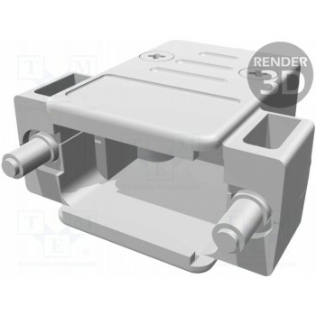 Корпус для разъемов d-sub d-sub 9pin,d-sub hd 15pin HARTING 09670090443